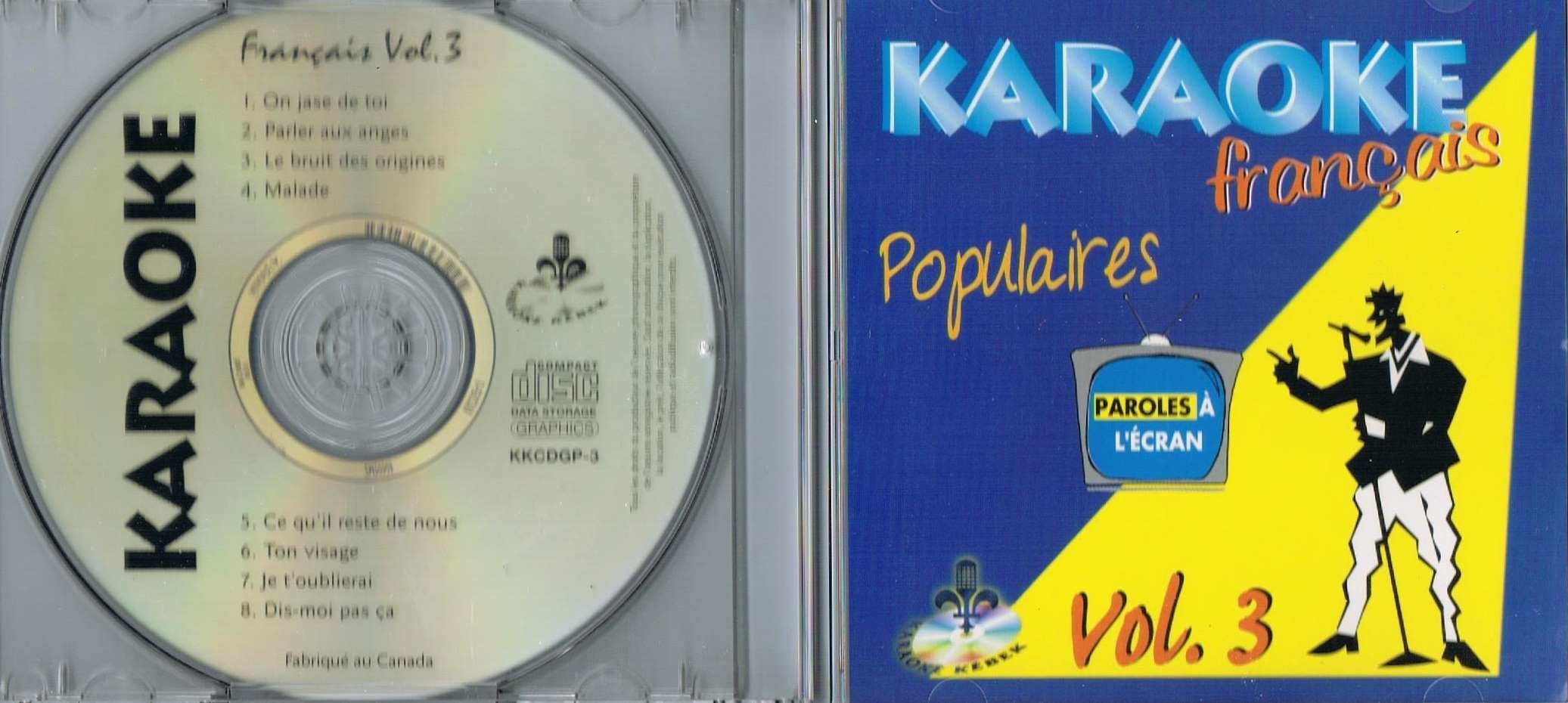 KARAOKE - V3 KARAOKE FRANCAIS: POPUL [Audio CD] KARAOKE