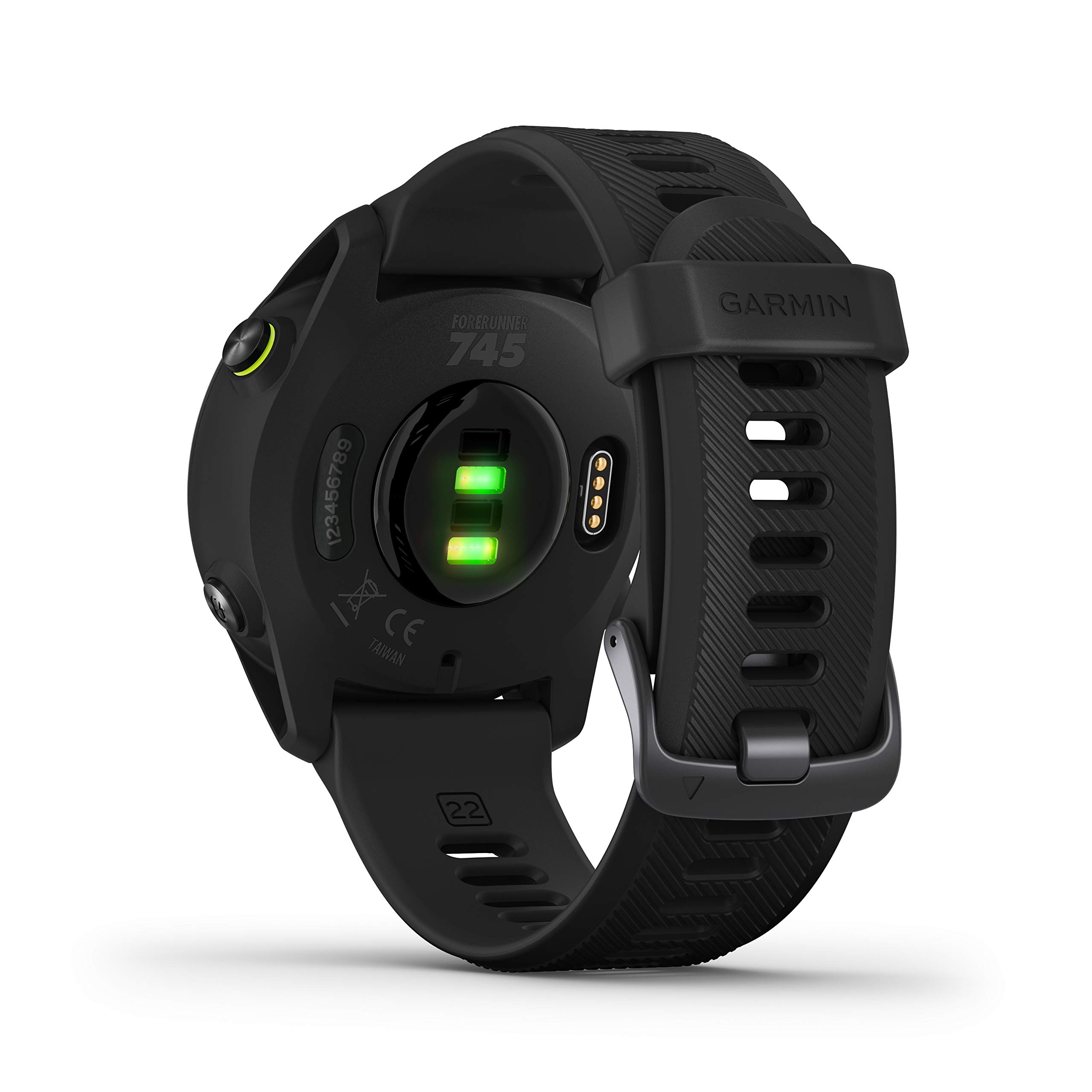 Garmin [renewed] Forerunner 745 – GPS-Triathlonuhr mit individuellen Trainingsplänen, speziellen Lauffunktionen und Trainingsanalyse. 1,2“ Farbdisplay, Akkulaufzeit bis zu 1 Woche [Generalüberholt]