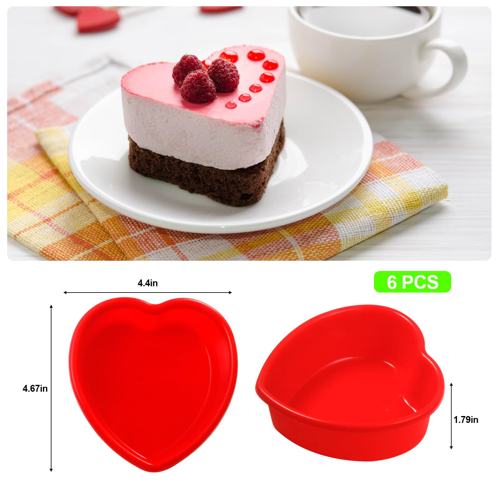 Springform Pan Webake Inch Heart Shape Mini Cheesecake Instant