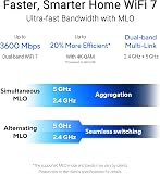 ASUS - Prolongateur RP-BE58 BE3600 WiFi 7 double bande - 2
