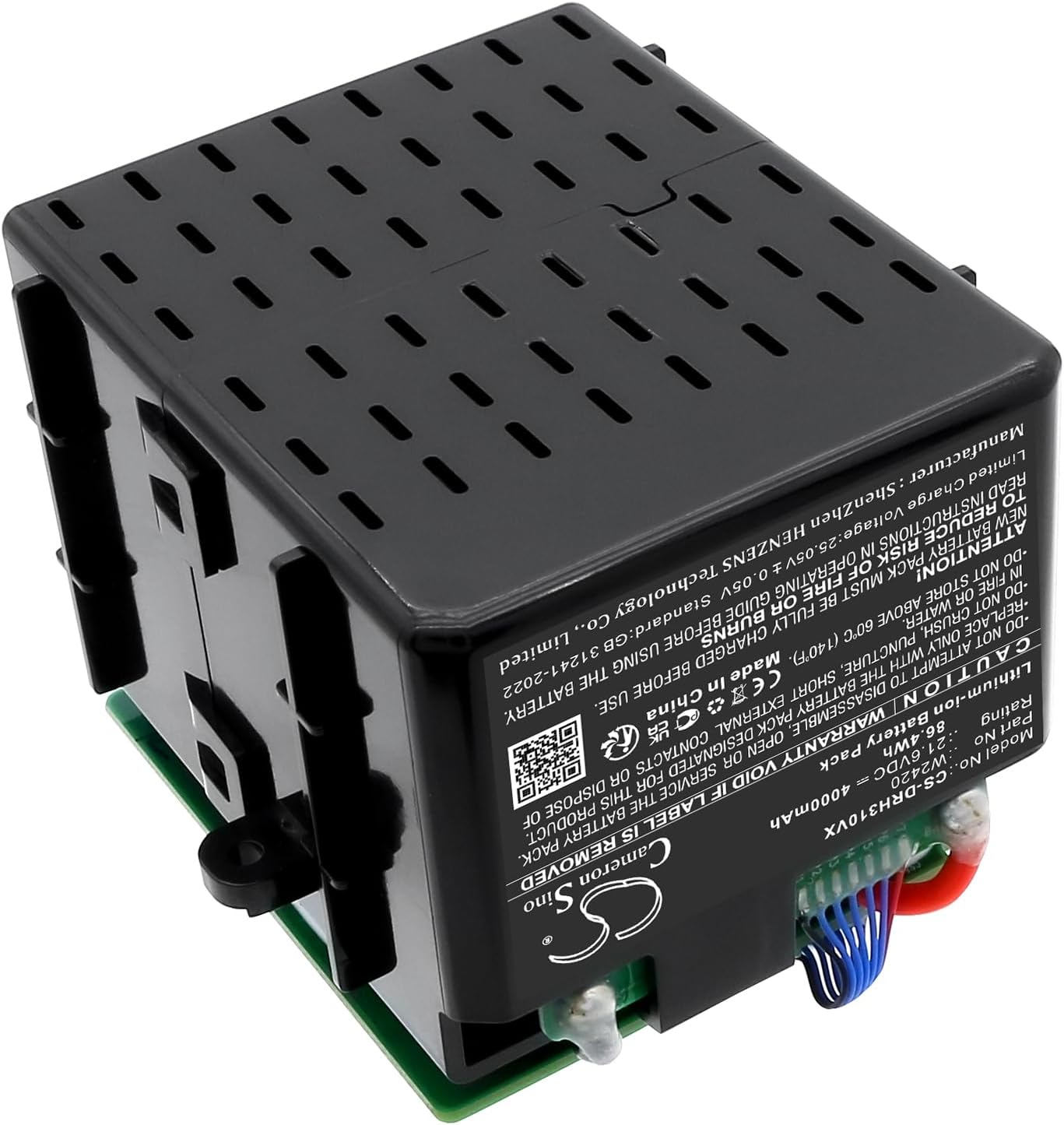 Battery for Dreame H30 PN:Dreame W2420 4000mAh / 86.4Wh