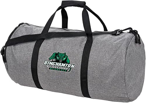 Miniatura 173 de Collegiate Primary Logo Collection Bolsa de lona ligera para deportes y gimnasio plegable para viajes, Bob Jones Bruins