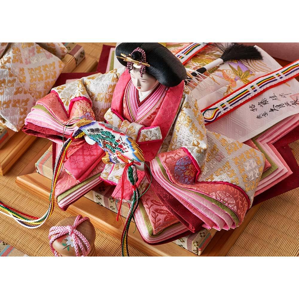 Amazon | 久月official 雛人形 親王収納飾り 結シリーズ 春 4HR-S54-Z