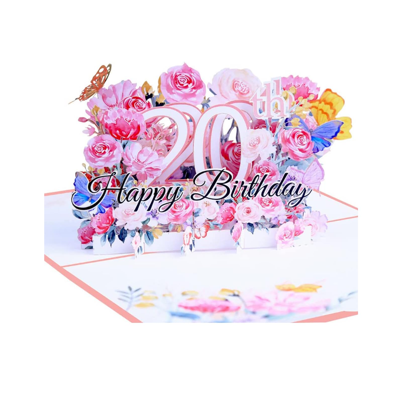 GREETING ART 20 biglietti di compleanno pop-up per 20