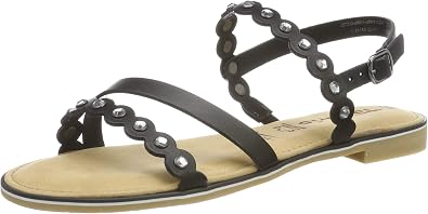 Sandalias Tamaris para mujer con correa al tobillo, 6.5 us : Ropa, Zapatos  y Joyería - Amazon.com