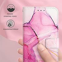 Vista 2 de Redmi Note 11 - Funda 4G Note 11S, funda de cuero tipo cartera con tarjetero y soporte para tarjetas para niñas y mujeres, diseño de mármol, funda