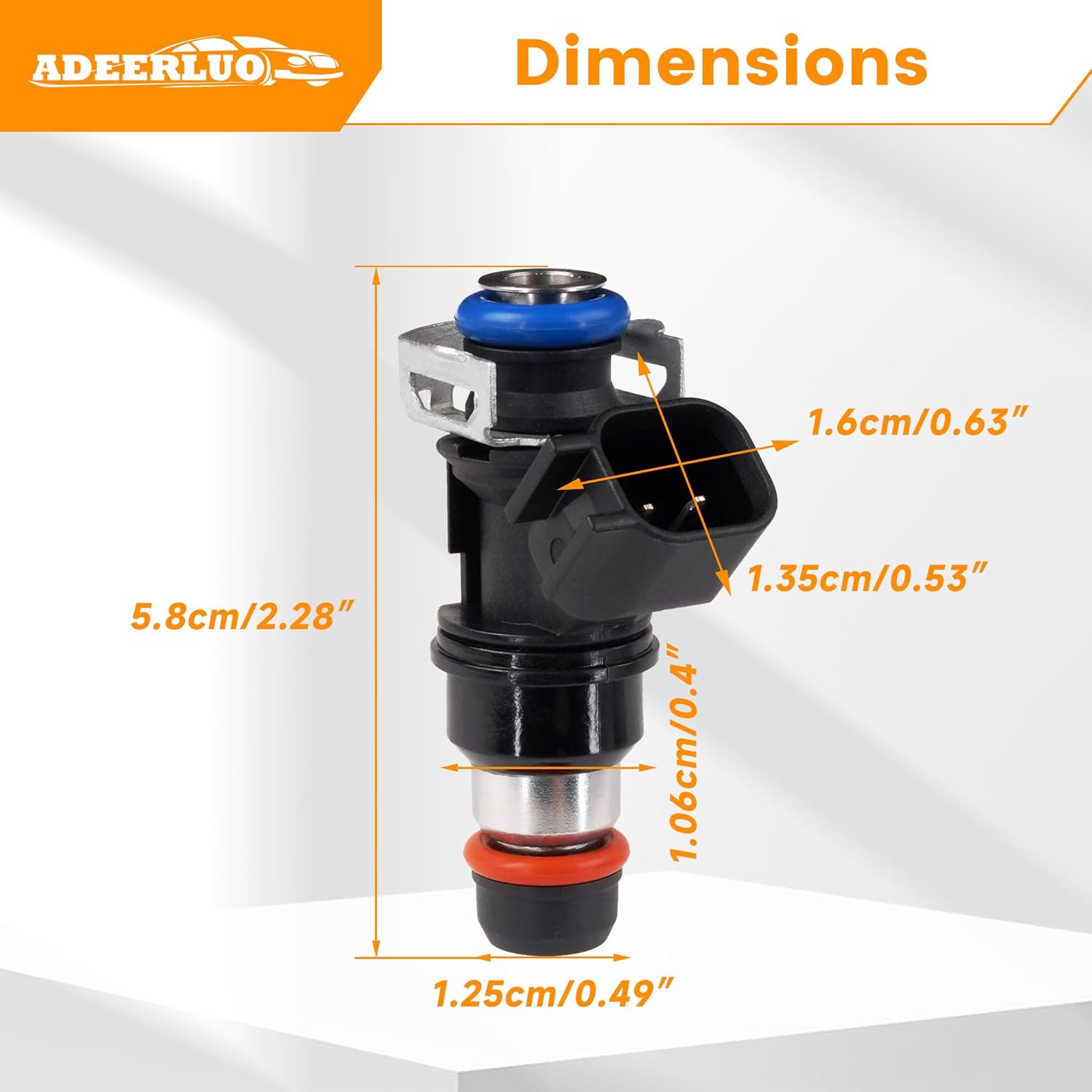 Fuel Injectors 8PCS Fit for/Chevy Silverado Express Avalanche Trailblaze for/Cadillac Escalade for/GMC Sierra Yukon for/Buick for/Isuzu for/Saab 4.8L 5.3L 6.0L 6.2L 12580681