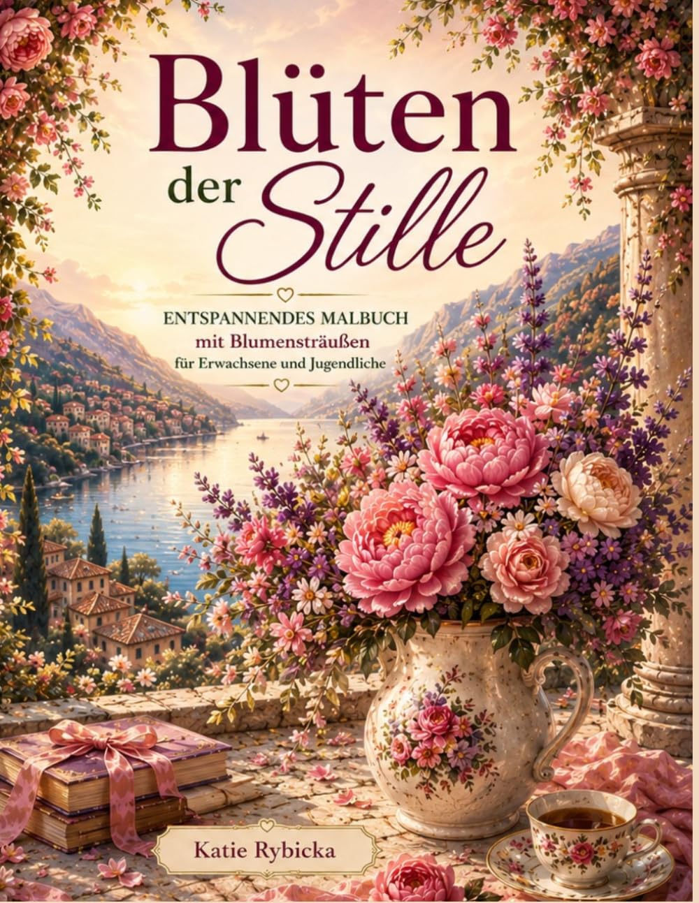 Blüten der StilleEntspannendes Malbuch mit Blumensträußen für Erwachsene und Jugendliche: Wunderschöne florale Illustrationen inspiriert von ... und ruhigen Momenten der Entspannung