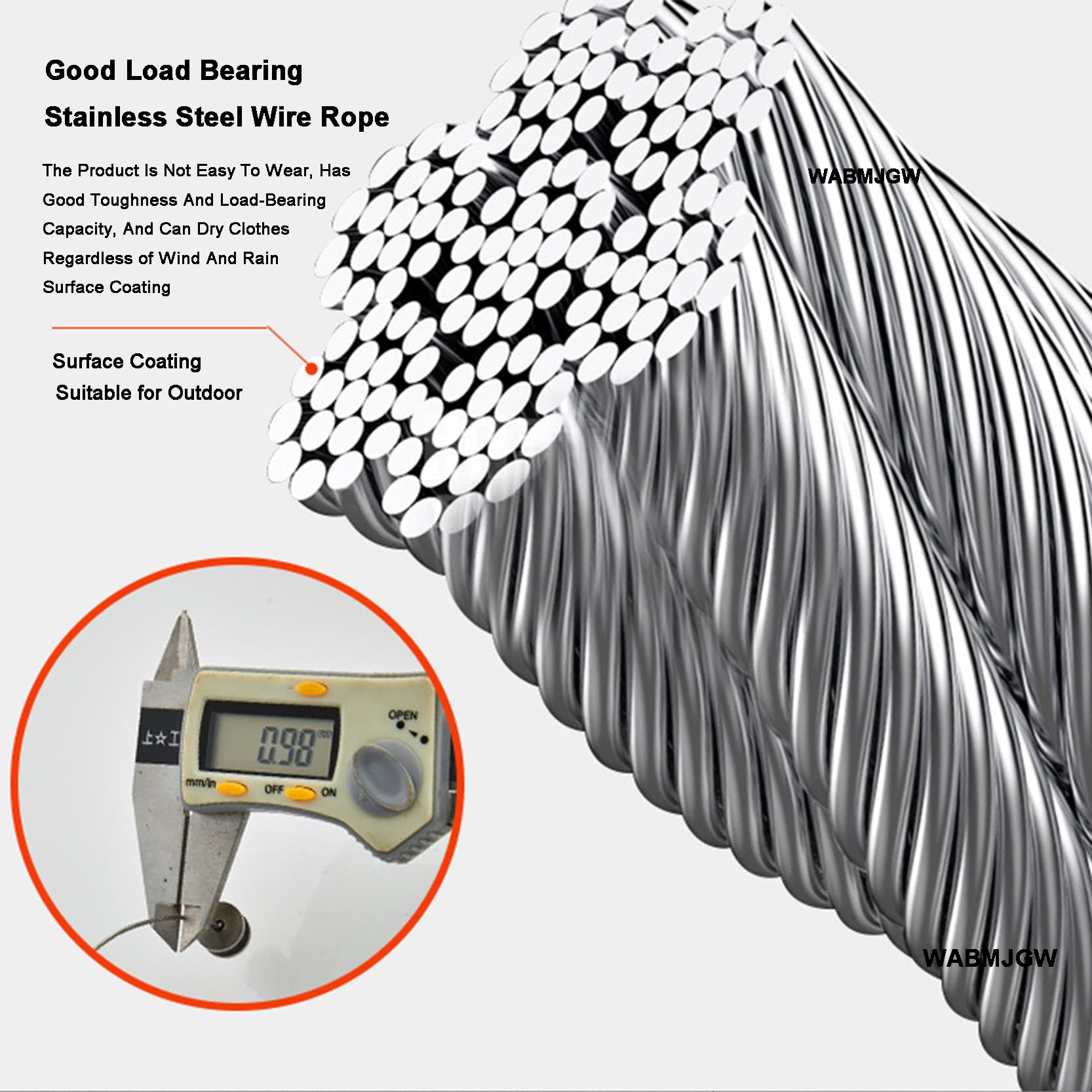 Corde à Linge rétractable Double Lignes,2 Fils à Linge de 5,2 m en Acier Inoxydable, Ligne de Lavage murales Robustes, Corde du Étendoir à Linge intérieur extérieur,White