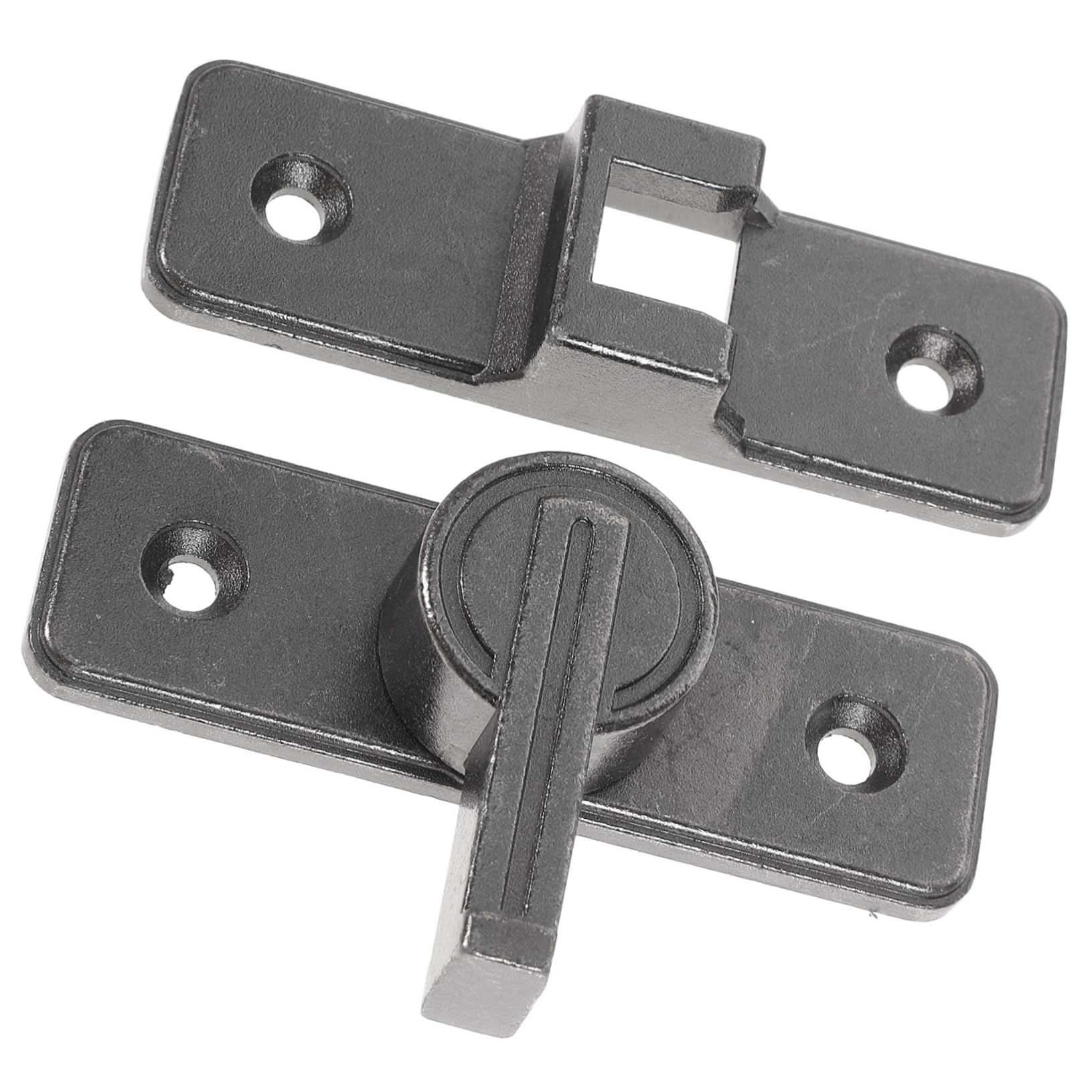 ARTIBETTER Barn Door Lock Latch 90° Rotatable Sturdy Stainless Steel Lock for Door Gate Latches Anti-Theft Design Easy to Install