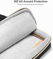 Vista 5 de MOSISO 360 Protective Laptop Shoulder Bag,15-15.6 inch Computer Bag Compatible with MacBook Pro 16, HP, Dell, Asus Notebook,Messenger Briefcase with