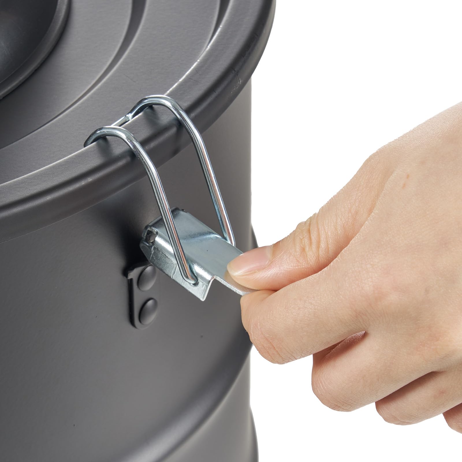 VEVOR Aspirador de Cenizas, 15 L, Potente Succión de 1200 W, con Succión Inversa, Cable de Alimentación de 3 m, 16 kPa de Aspiración Máxima, para Chimeneas, Estufas de Pellets, 320 x 315 x 250 mm