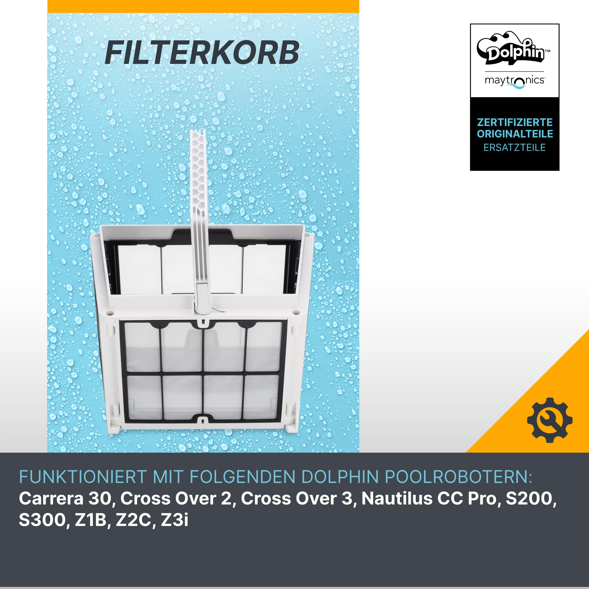 Dolphin Original-Ersatzteil - Filterkorb - Teilenummer 9991457-R1