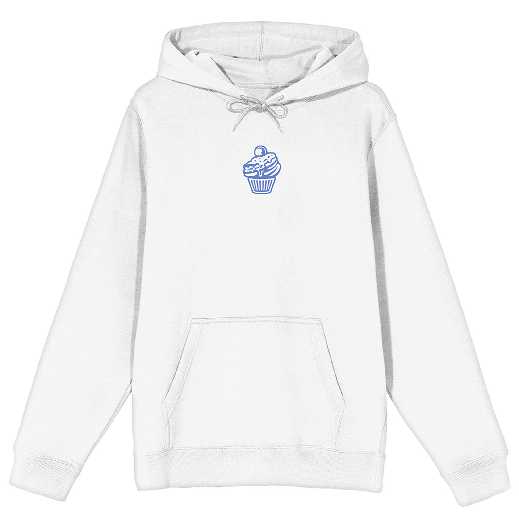 Bioworld Unisex White League Of Legends Arcane Caitlyn Adult Long Sleeve Hooded Sweatshirt, Medium
