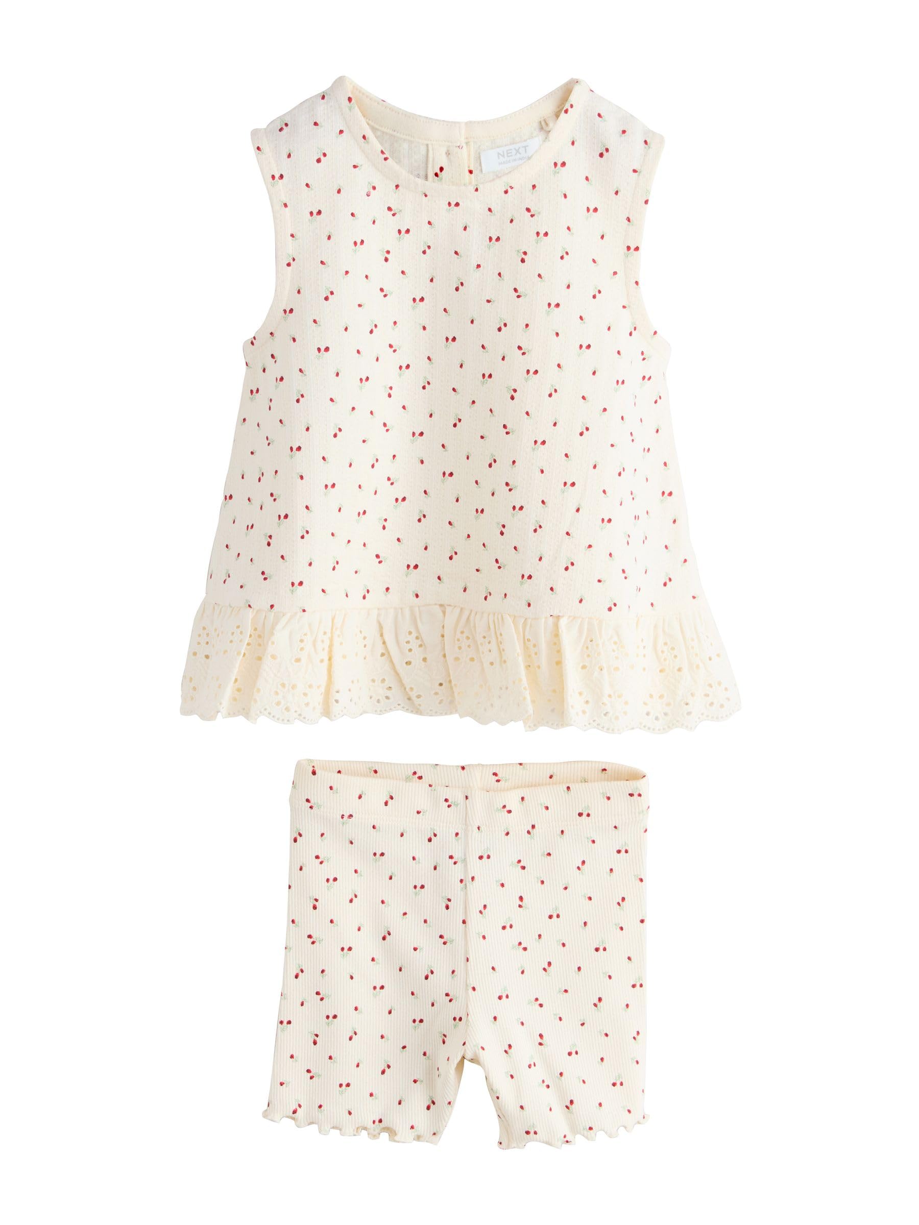 NEXT Fille Ensemble débardeur et short, lot de 2