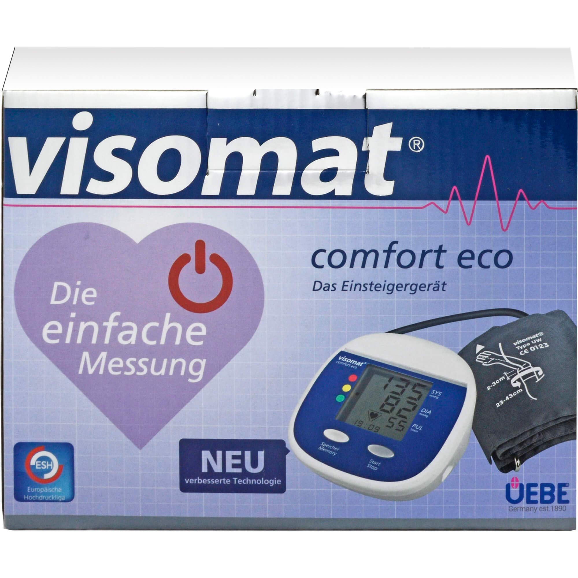 visomat Comfort Eco ciśnieniomierz z dużym mankietem