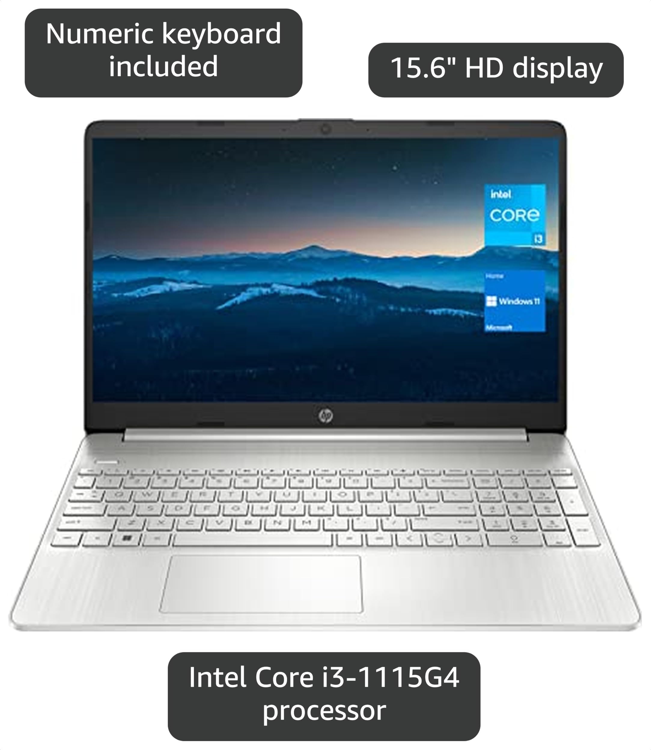 Amazon.com: HP 15 Notebook, 15.6