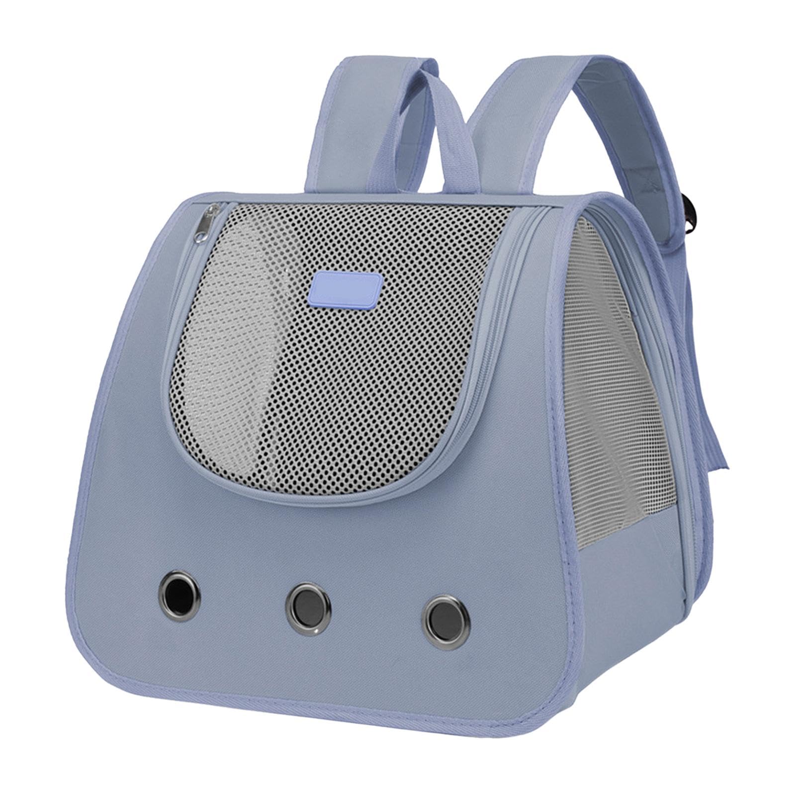 Mochila para gatos portátil y ajustable: transportín de viaje totalmente ventilado