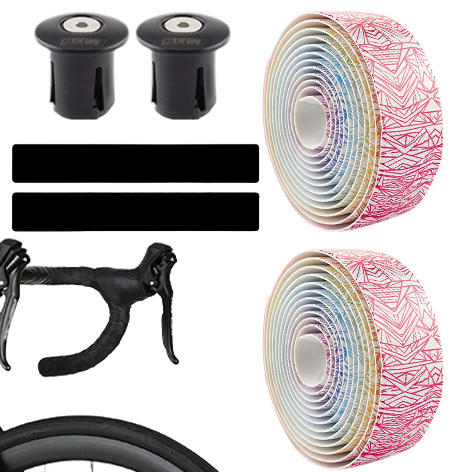 Ruban de guidon pour vélo avec poignée antidérapante confortable mixte - 8