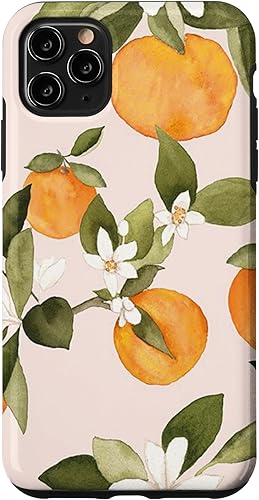 Vista 31 de iPhone 12/12 Pro - Carcasa para iPhone 12/12, color naranja y naranja