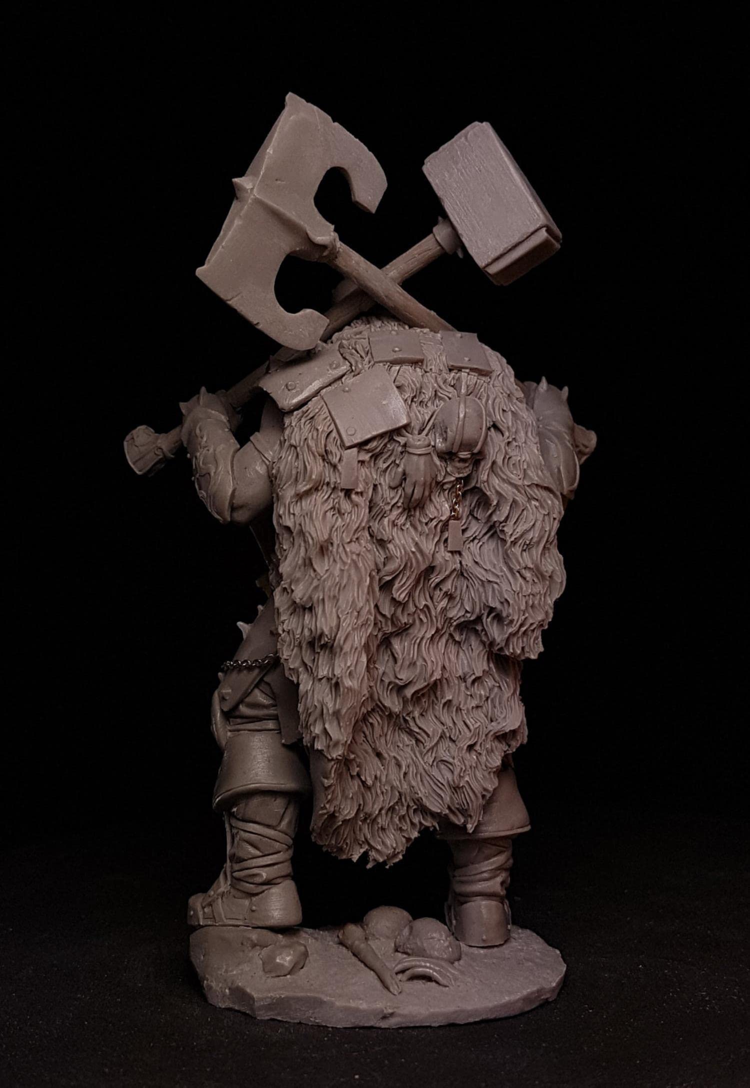 1/24 Harzfigur Modellbausätze GK Krieger Madax Unmontierter und unbemalter Bausatz S95
