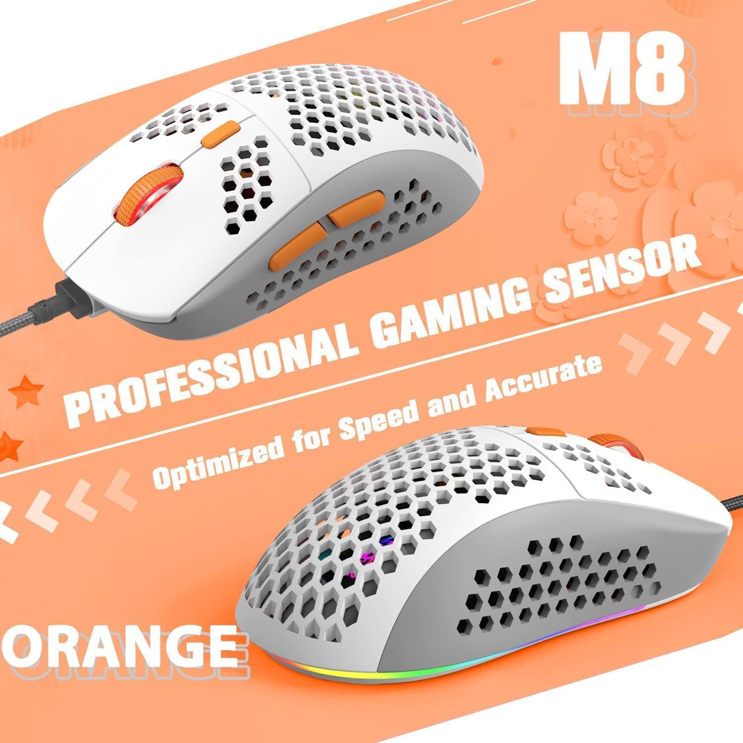 TORTOISE LOOK ZIYOU LANG RK-T8PR0 Combo de teclado y mouse mecánico para juegos con cable 65% con retroiluminación LED RGB fantasma TK