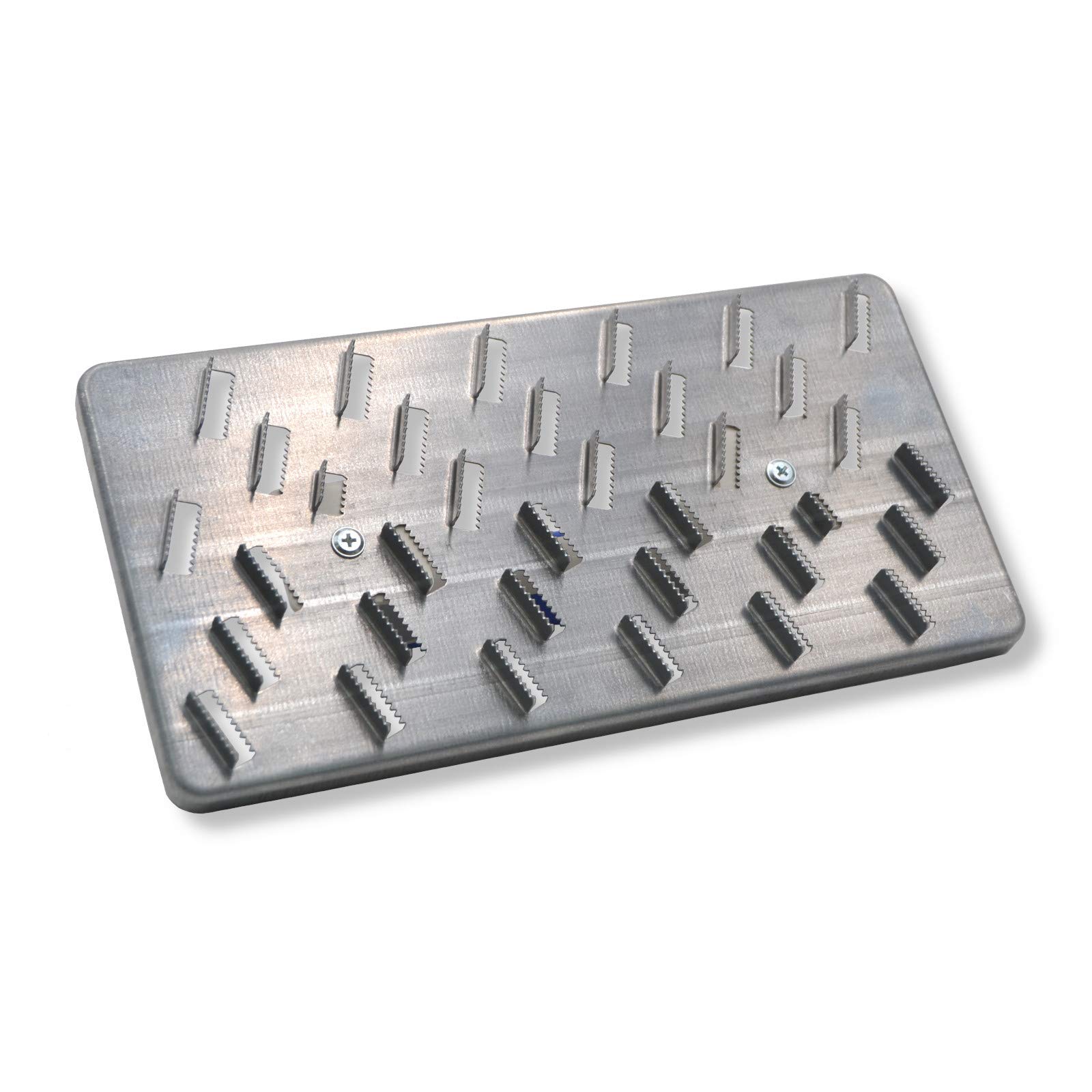 Planche à Poncer En Carbure De Tungstène - Grain K36 - 190x120mm Avec Poignée Ergonomique - Pour Béton, Ciment, Plâtre, Maçonnerie Et Sols