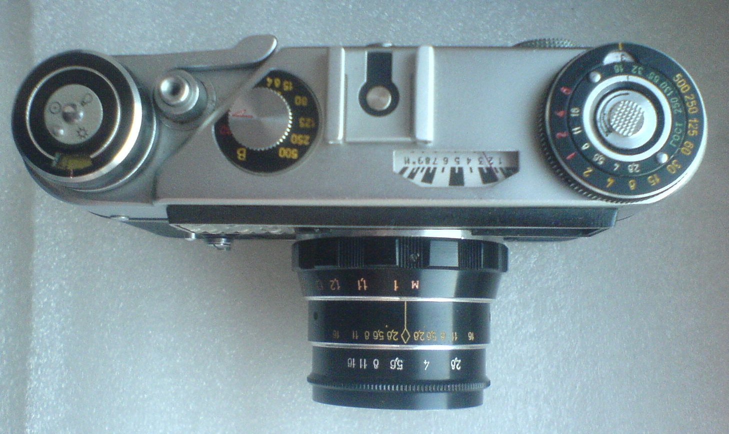 FED-5 USSR Soviet Union Russian 35 mm Rangefinder Film Camera Industar-61 L/D Lens