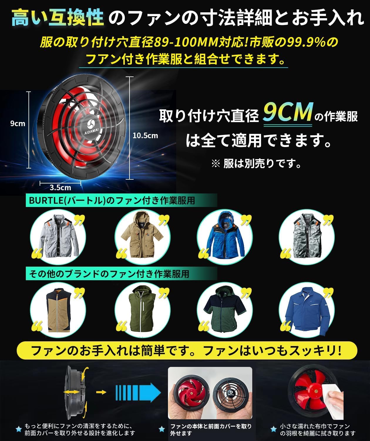 新品 42v 30000mAh高出力空調服用ファン バッテリーセット Amazon.co.jp: 2026 New モデル 48V/42V高出力 ファンバッテリー