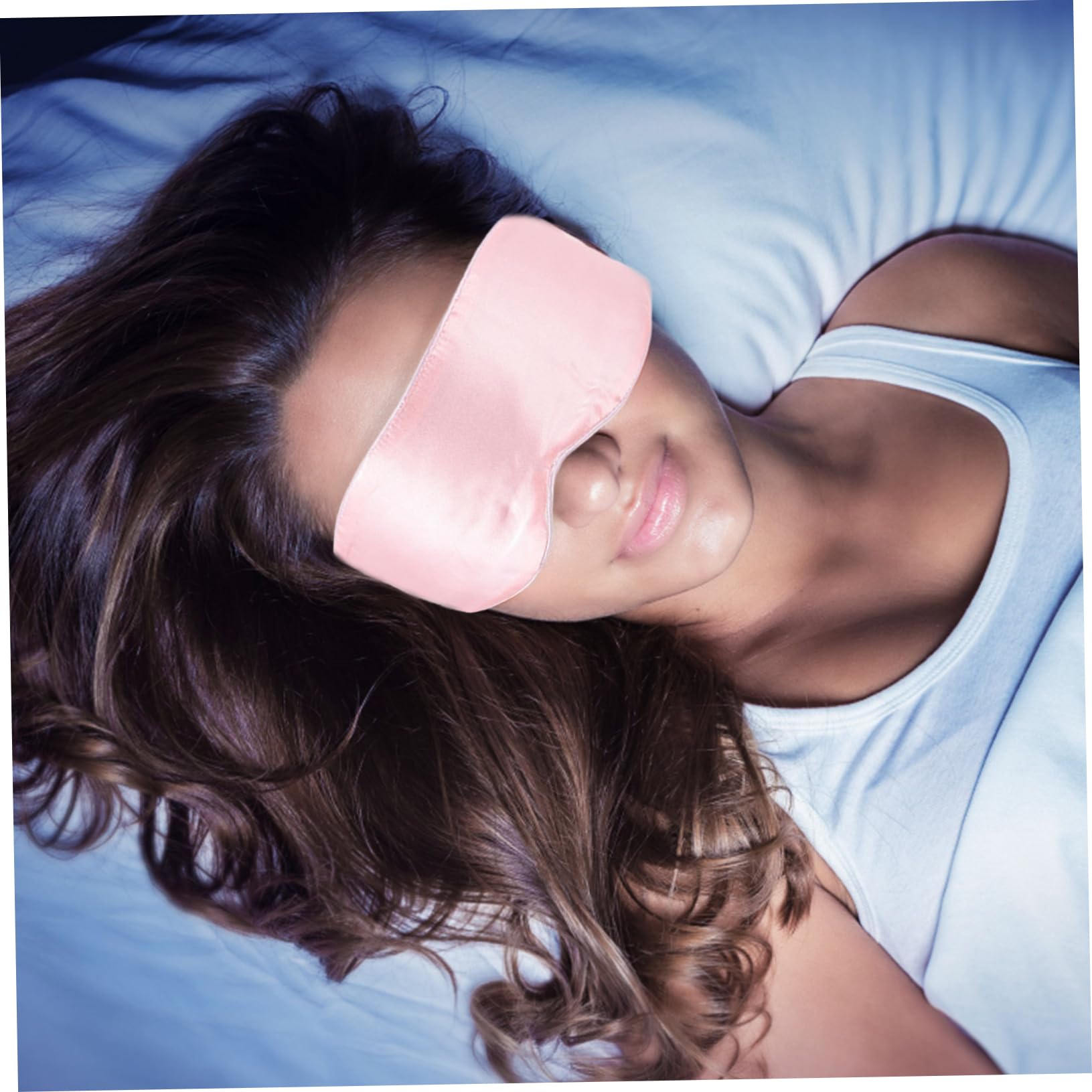 Masque De Sommeil En Soie Bandeau Occultant Pour Les Yeux Idéal Pour Les Voyages La Sieste Ou Le Sommeil