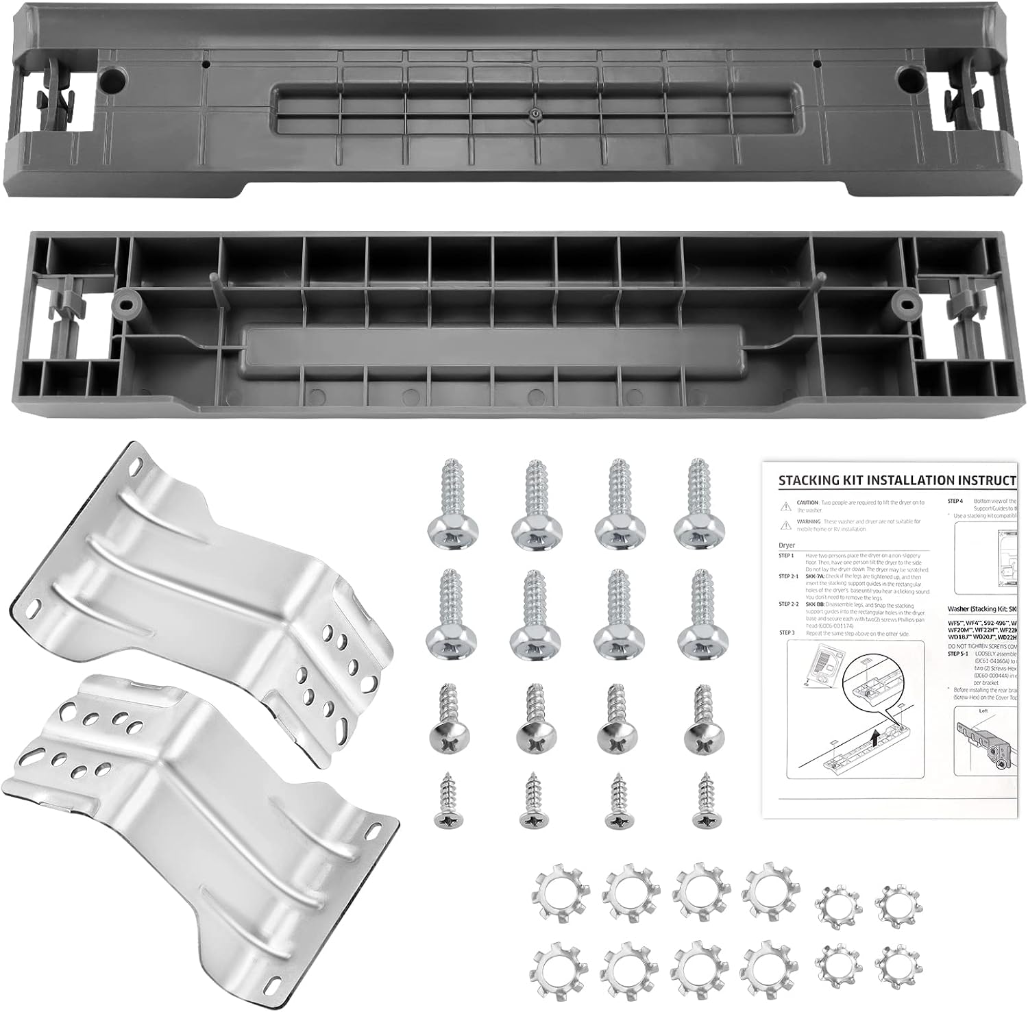 Techecook Stacking Kit for Samsung Washer & Dryer
