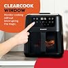 Instant Pot - Vortex Compact Black Air Fryer - 5L Basket, Family Size, 4 in 1 - Air Fry, Food Dehydrate, Bake, Reheat, Non-Stick, Easy Clean, Dishwasher Safe, Electric