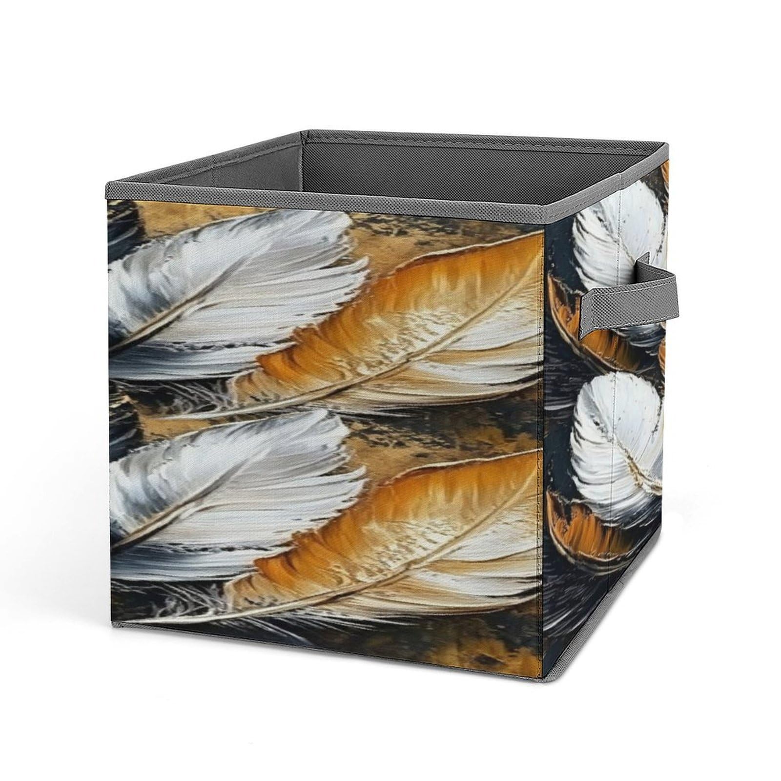 Fekiloot Style Feather Storage Bins Storage Baskets