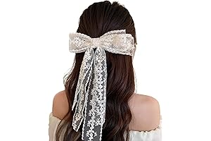 Lace Bow Hair Accessories Set