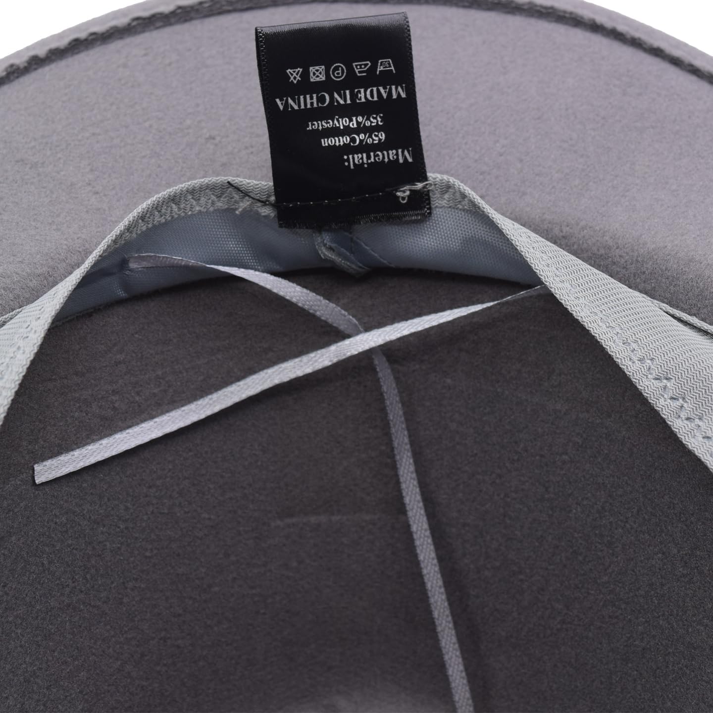 Unisex Western Cowboy Hat Fur Felt Cowgirl Hats Wide Brim with Belt Buckle - Image 9