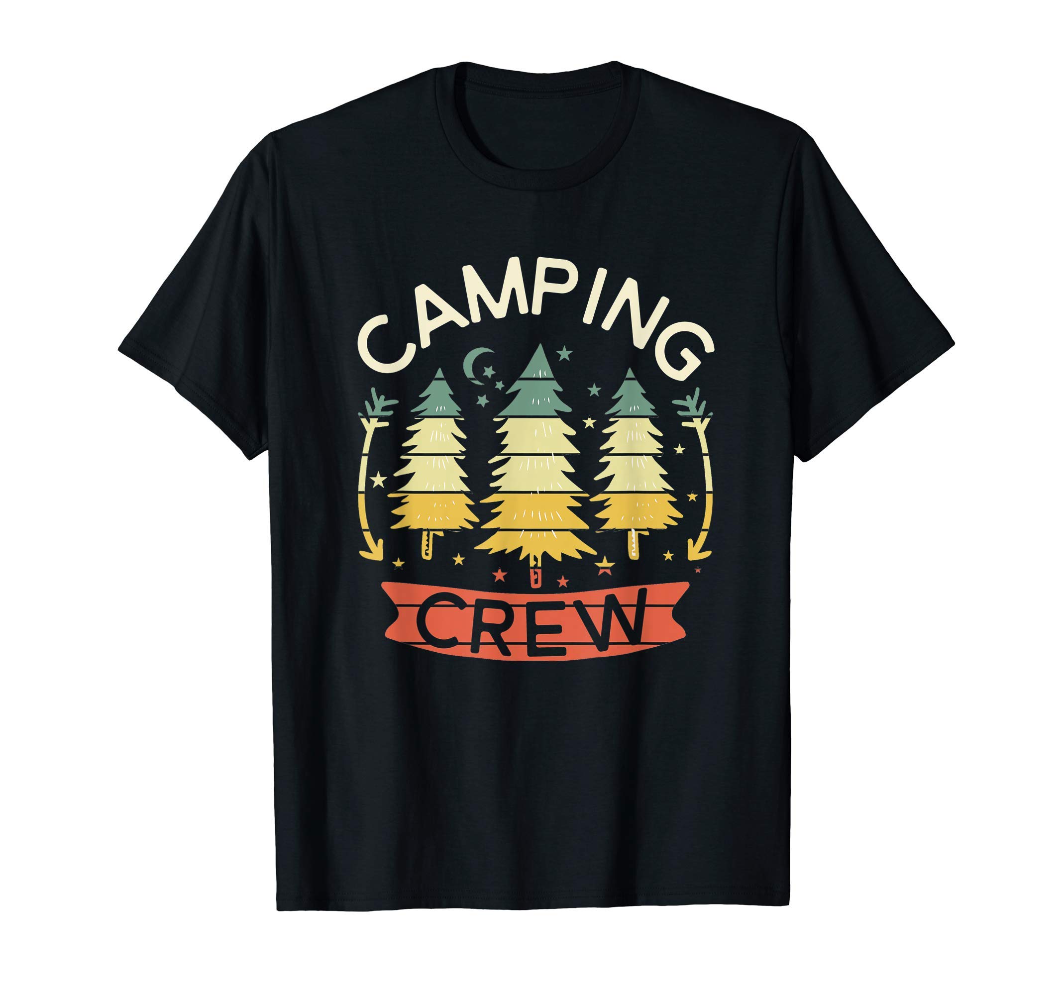 Family Camping ShirtsCamping Crew Shirt Kids Family Camping Shirts Matching Group T-ShirtOEKO-TEX STANDARD 100