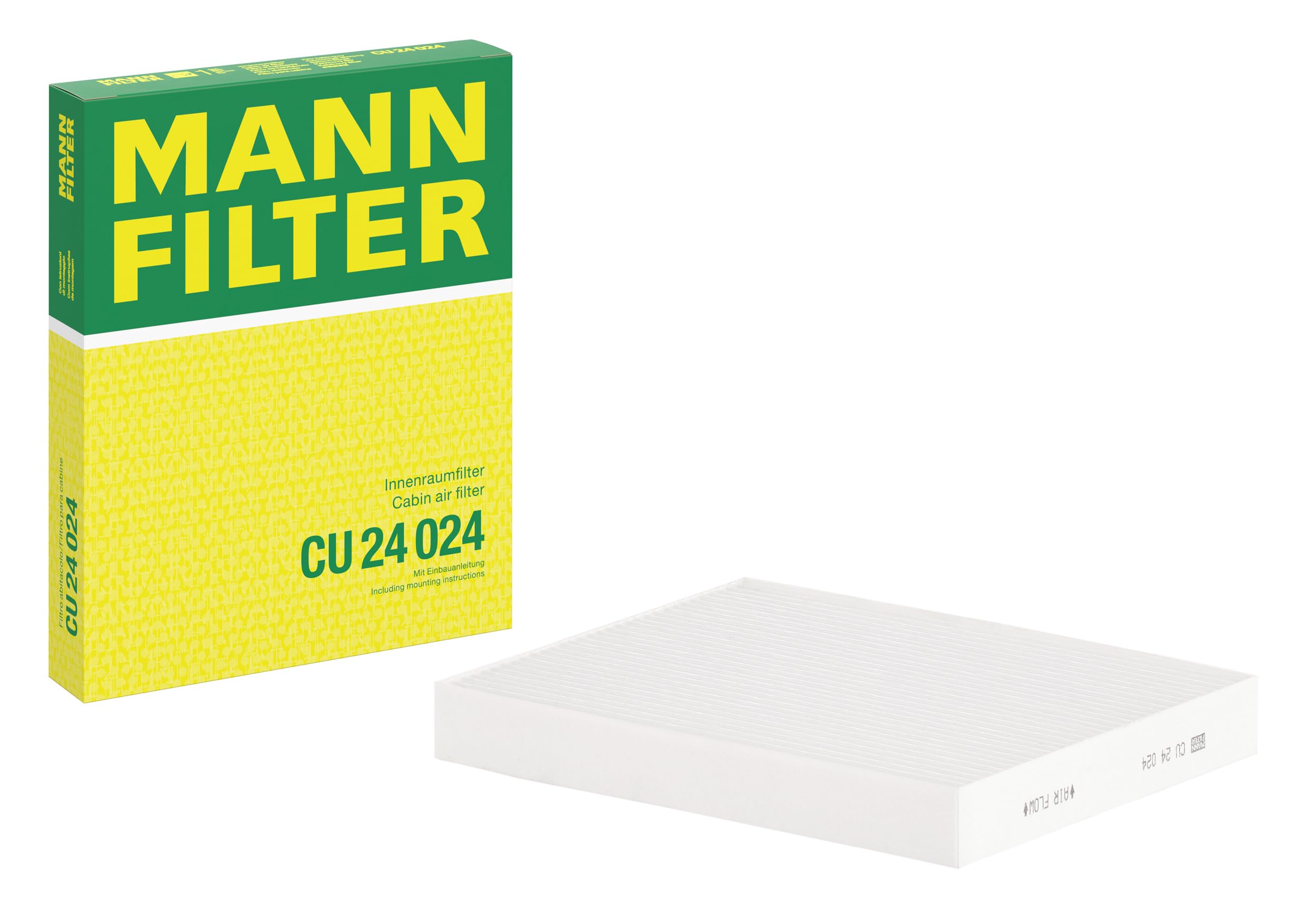 MANN-FILTER CU 24 024 Cabin Air Filter - CARS + TRANSPORTERS