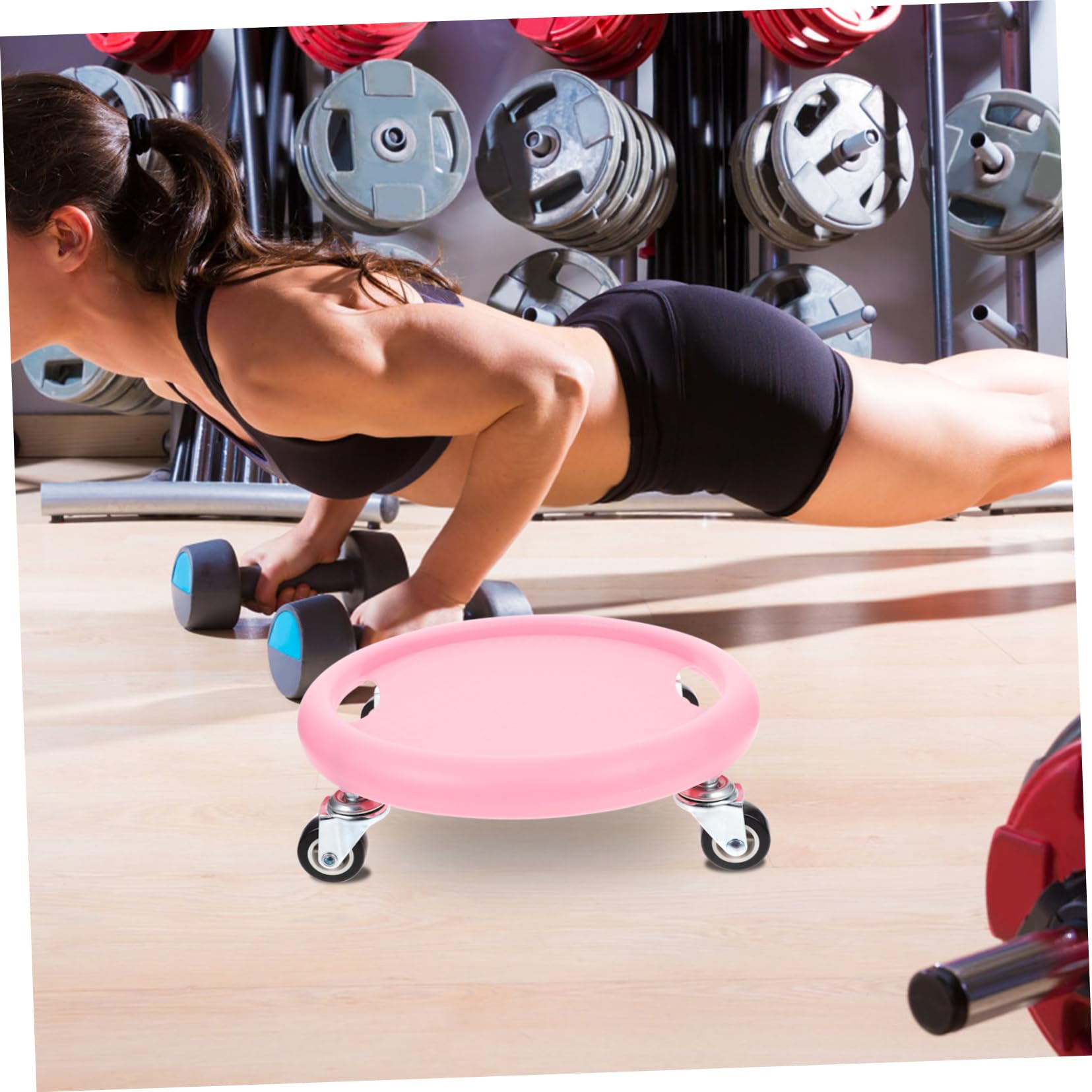 BESPORTBLE De Fitness Tobogán De Entrenamiento Abdominal Disco Deslizante Rodilleras Antideslizante De Limpiar