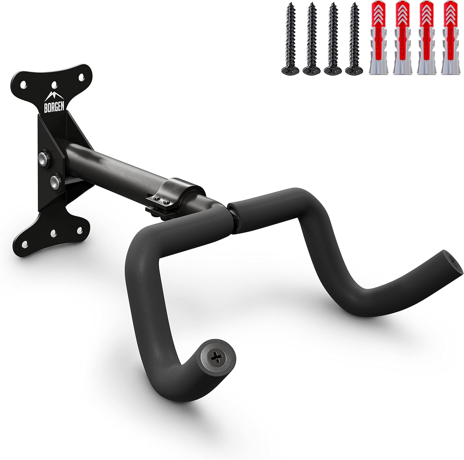 Bike Wall Mount Adjustable Distance and Foldable Bike Wall