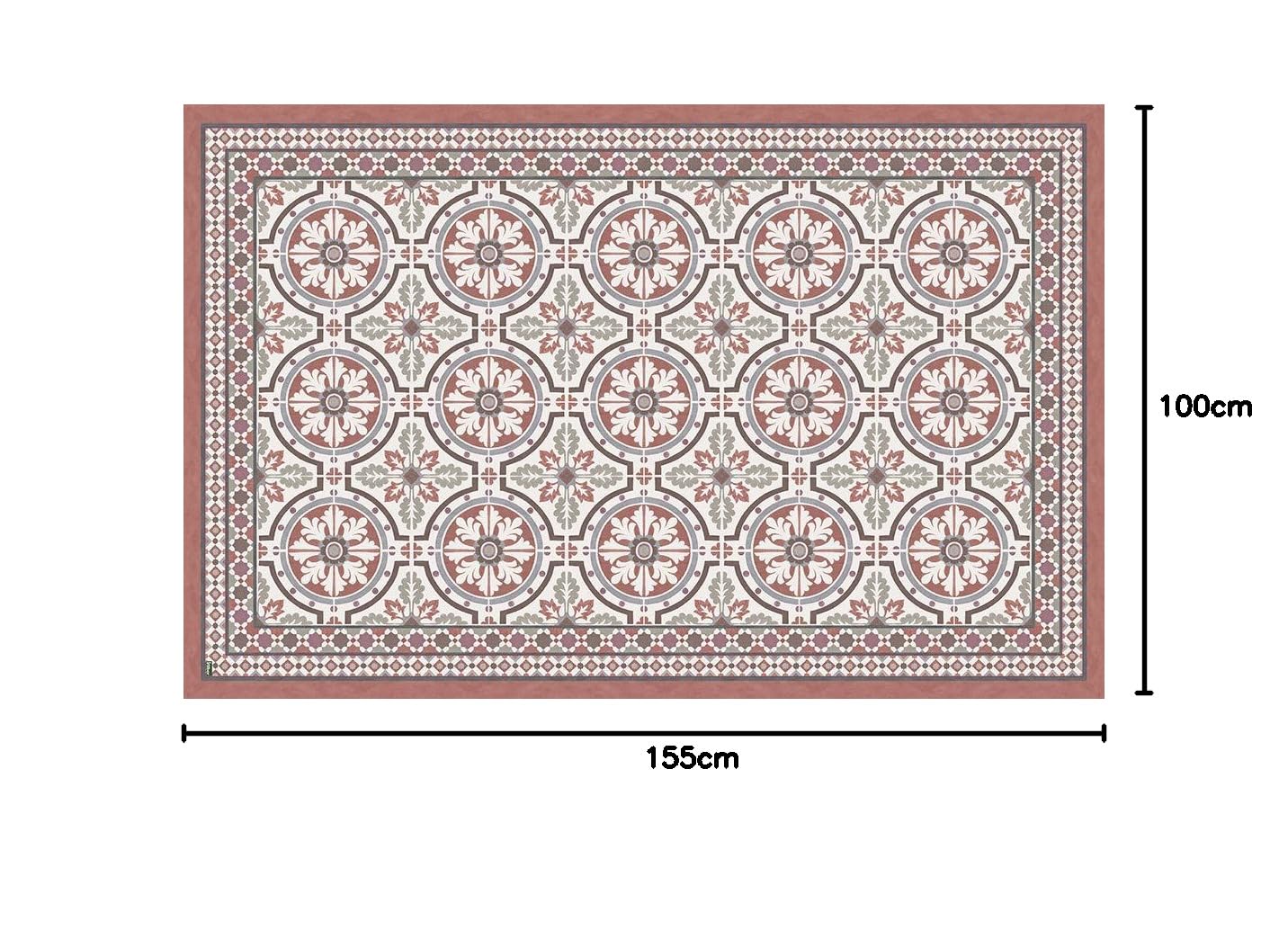 Vilber, Tapis en Vinyle, Tanger du 44 100X155X0.22 cm