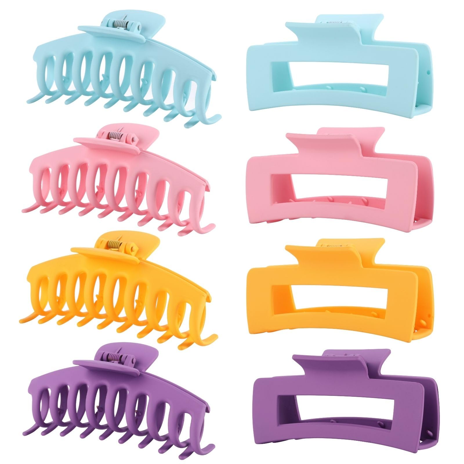 LuSeren Matte Hair Clips - Big Claw Clips for Women -13 LuSeren Matte Hair Clips - Big Claw Clips for Women -13
