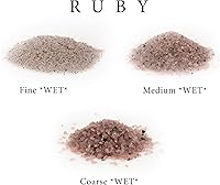 Vista 6 de World of Wood: Ruby Pure - Piedra de incrustación triturada perfecta para incrustaciones de madera, joyas, arte y más (consistencia media)