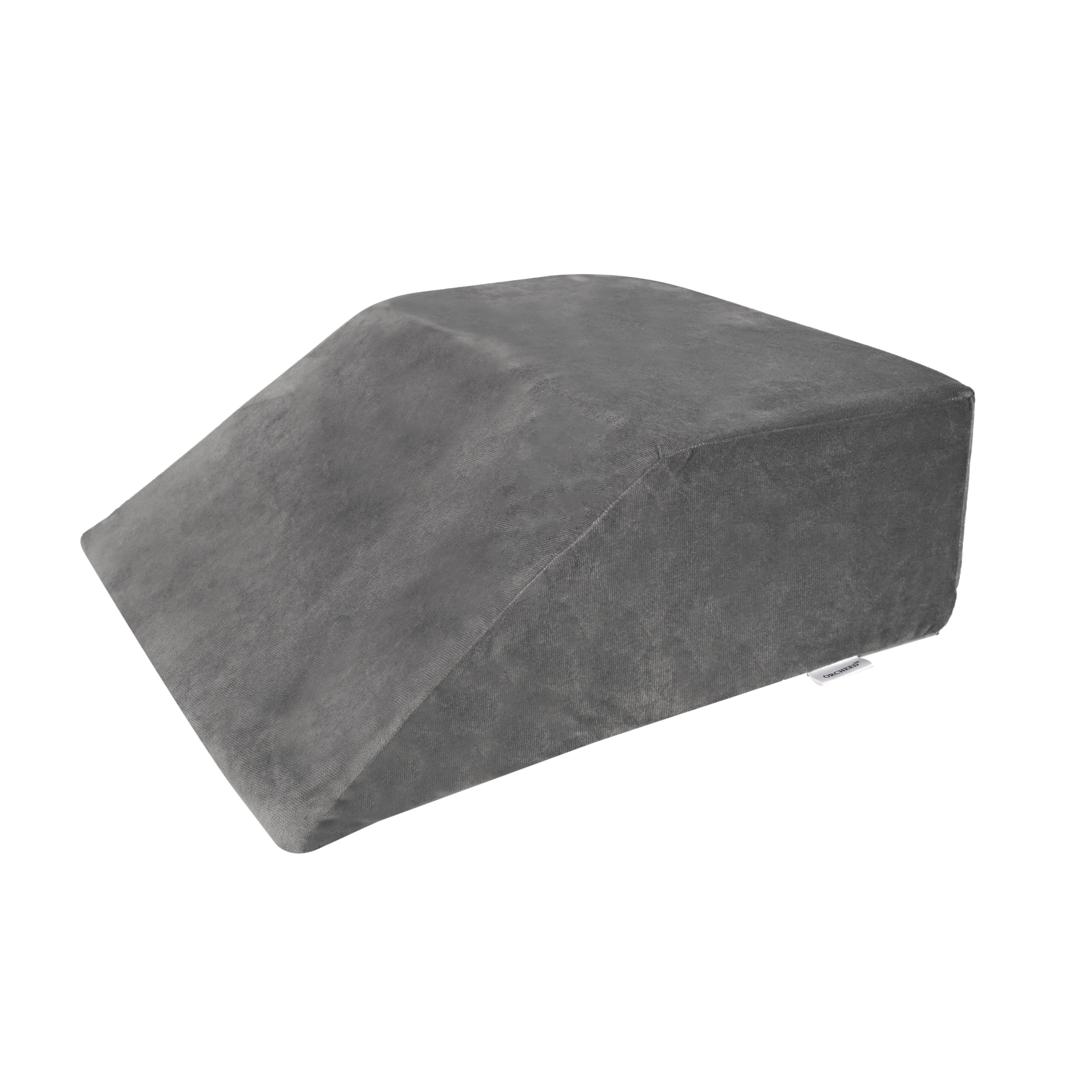 ORCHEED Leg Elevation Wedge PU Foam Grey Pillow - Relieves Leg Pain, Improves Blood Circulation, Knee Pain Relief - Wedge Pillow for Legs, Sleeping, Reading, Relaxing - Removable Washable Cover (B0CJYGLHRC) Amazon Price History, Amazon Price Tracker