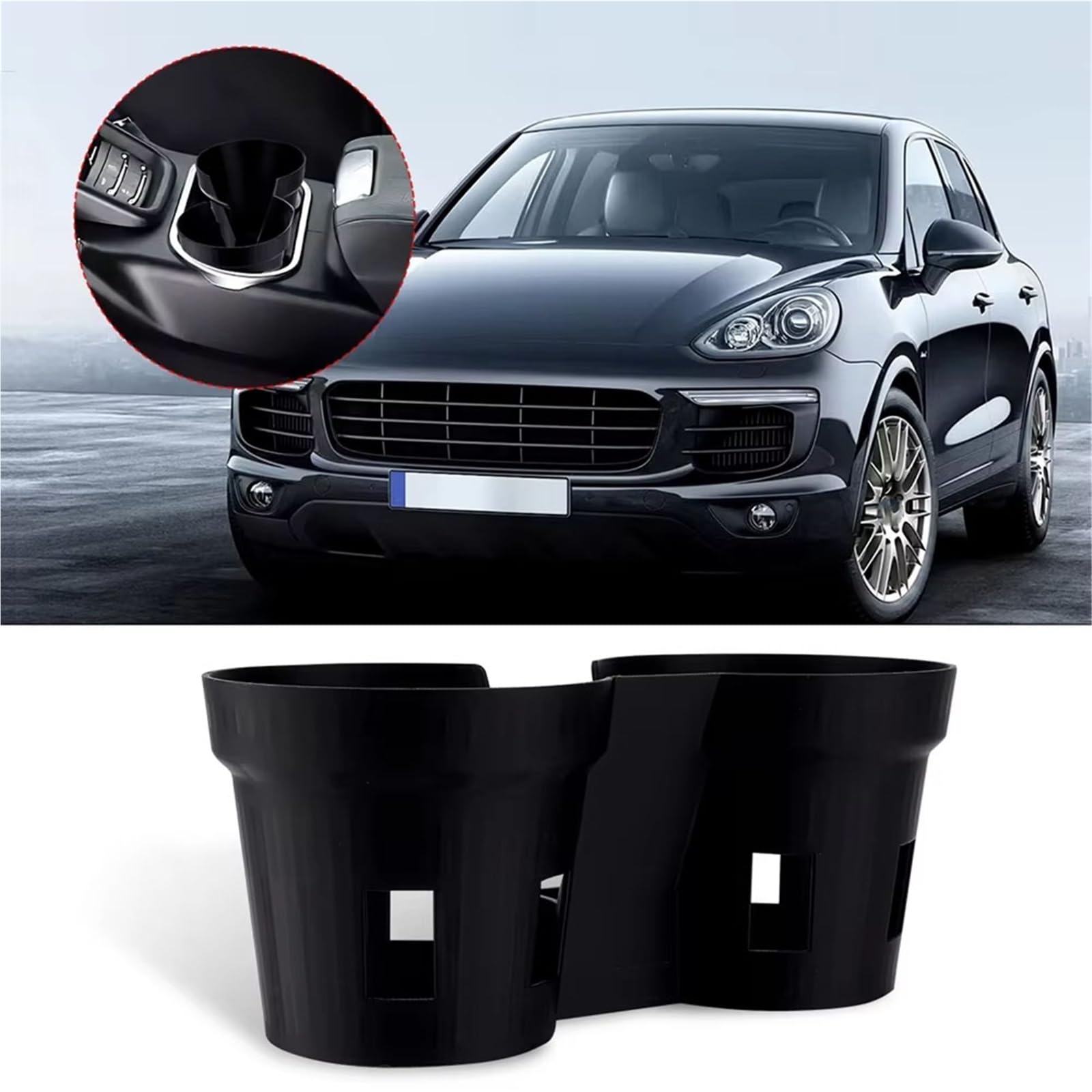 Portavasos Coche para 958 para Cayenne 2011 2012 2013 2014-2017