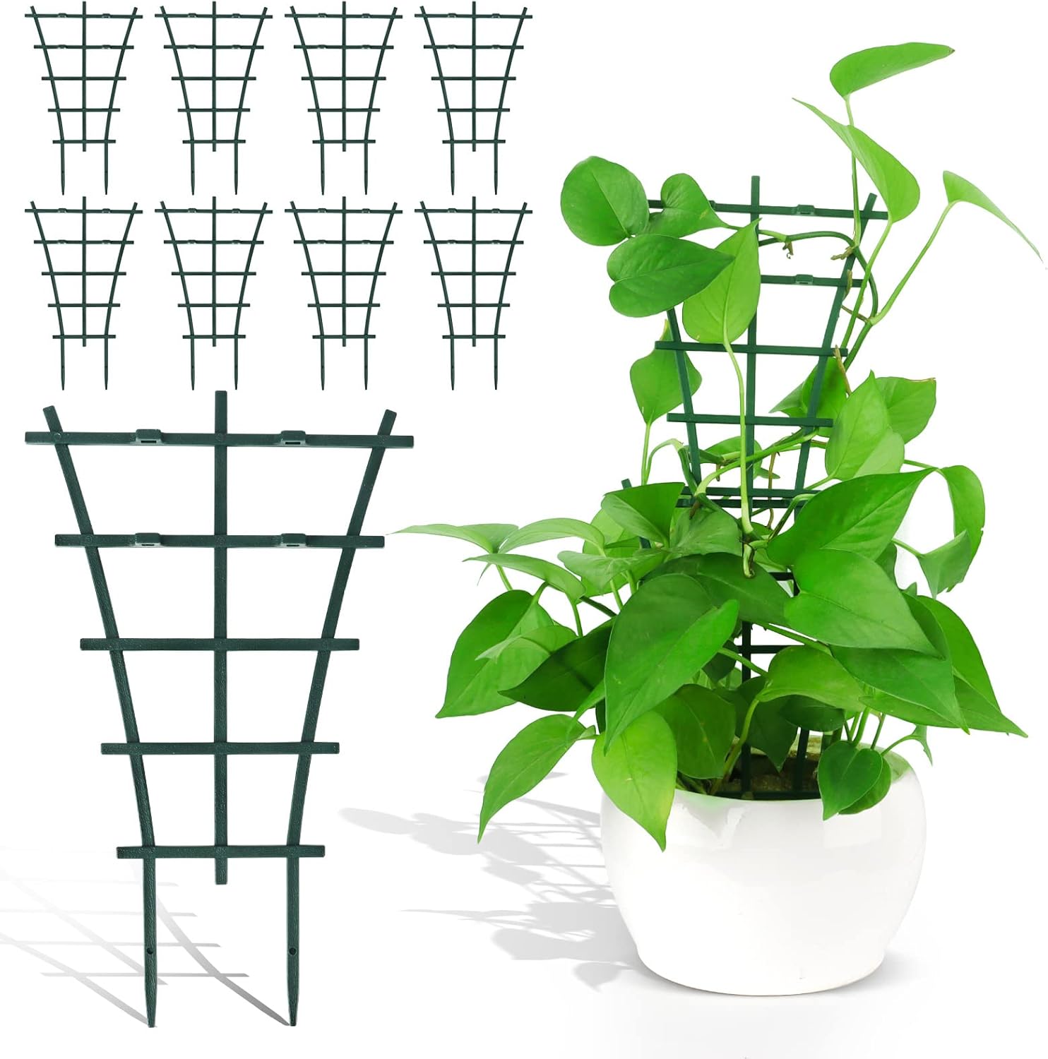 8 Pcs Trellis for Potted Plants, KETIEE Trellis for