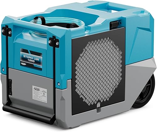 ALORAIR Deshumidificador comercial de 264 PPD con bomba, deshumidificador industrial de hasta 3,000 pies cuadrados con manguera de drenaje, diseño