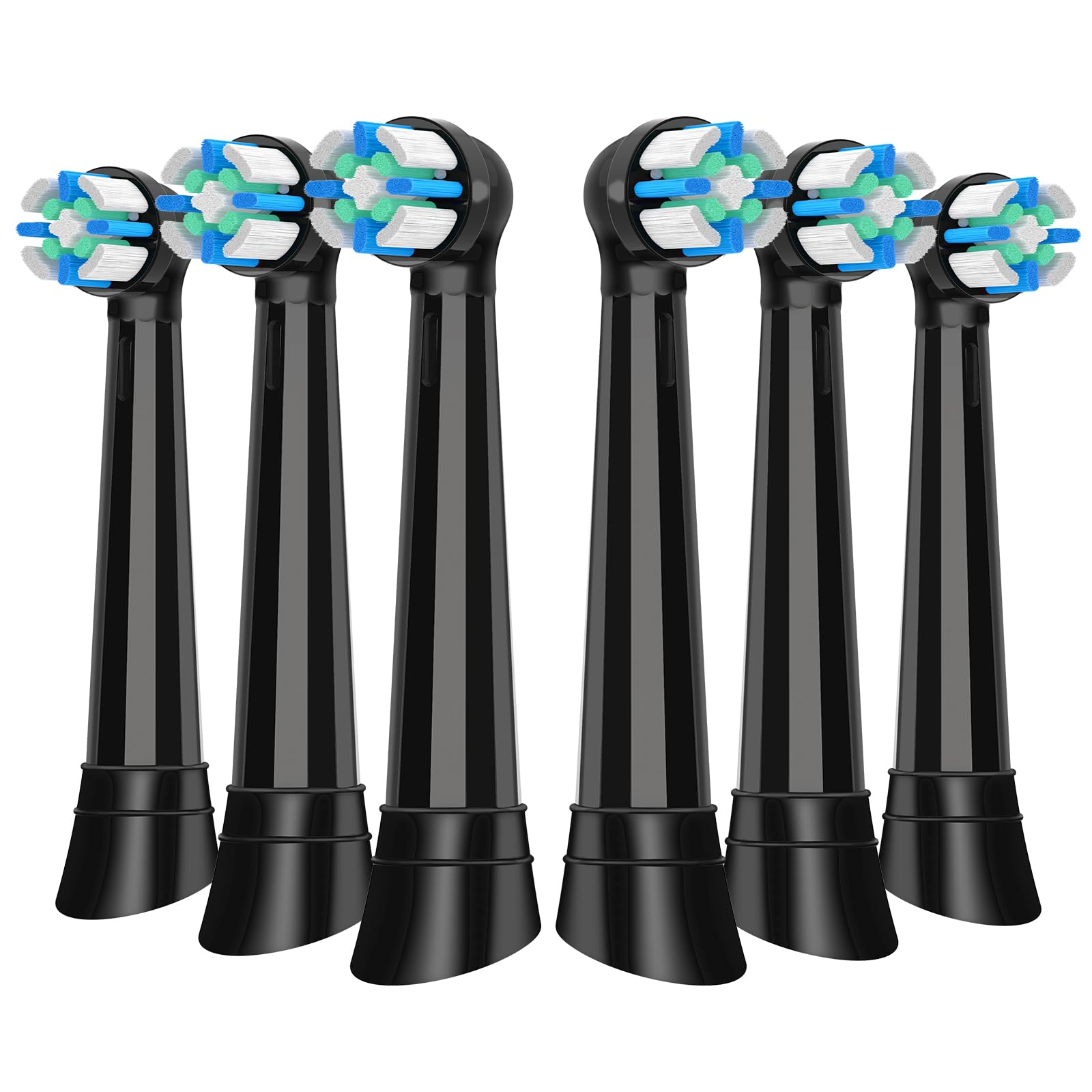 6 Pcs IO Replacement Heads Compatible with Oral B iO 2 3 4 5 6 7 8 9