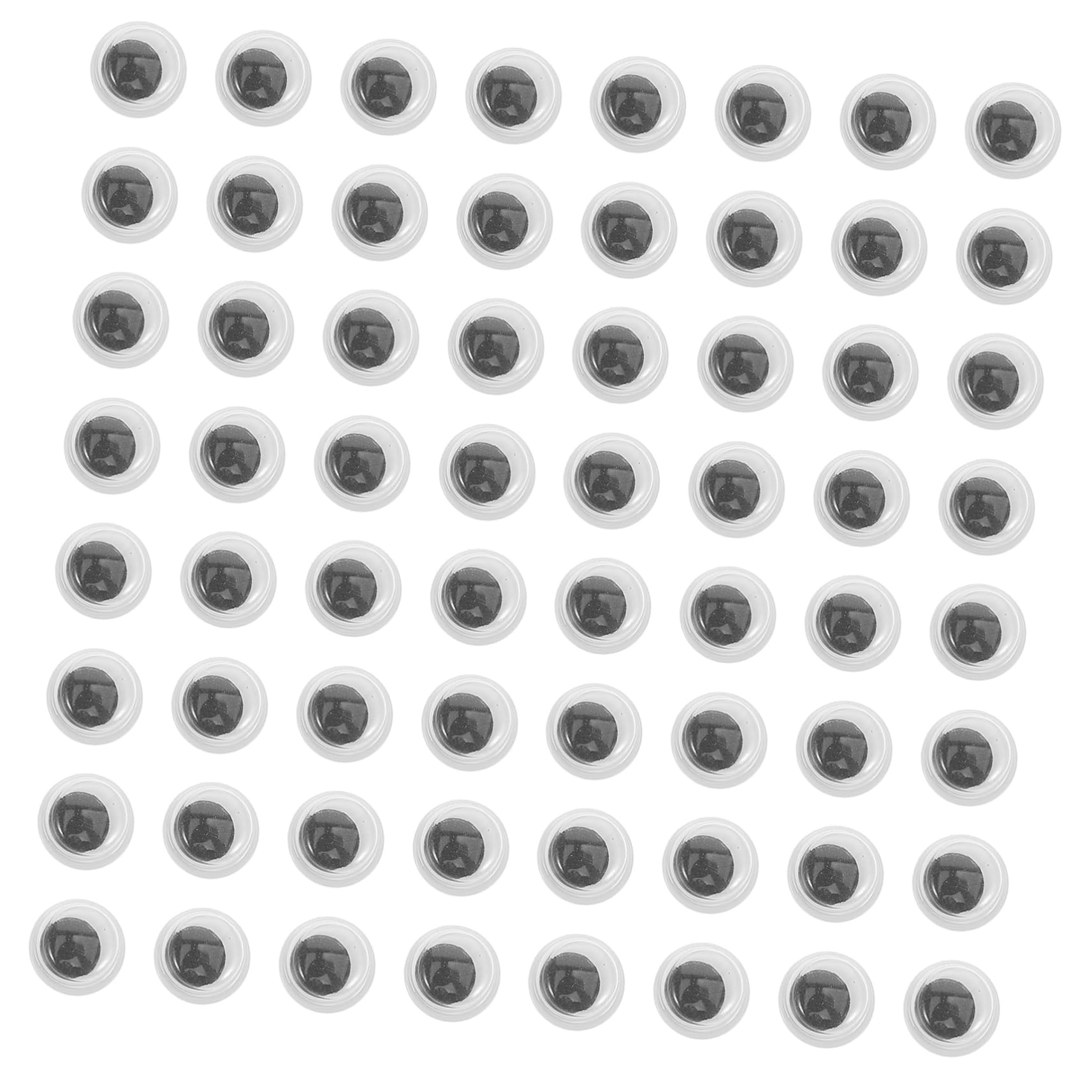 ARTIBETTER Plastic Googly Eyes 180 Pcs Black White Eyes Adhesive Craft Supplies for Kids DIY Toys Projects
