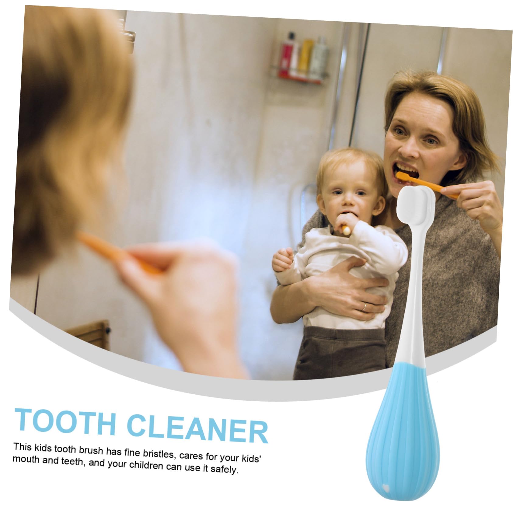 Beavorty Tooth Brush Kids Soft Bristles Children's Toothbrush Toddler Toothbrush Covers