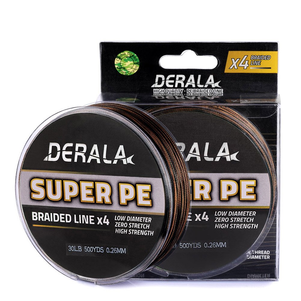 Braided Fishing Line -10lb - 60lb Superline Abrasion Resistant Zero Memory Strong- 4 Strands PE Braided Lines